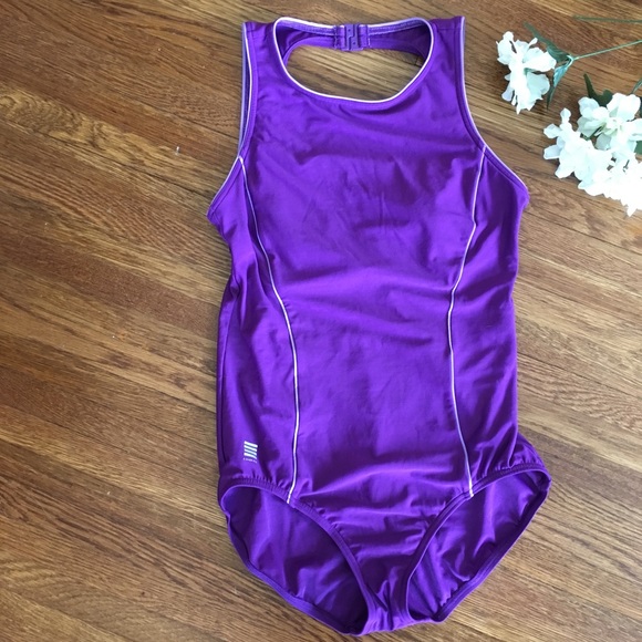 SOLD Lands End modest one piece swimsuit 10 - Picture 2 of 5